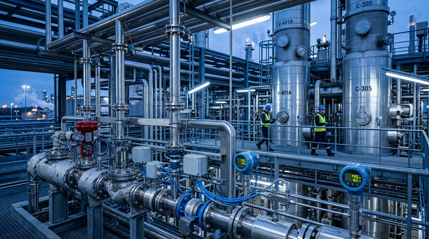 Industrial Chemical and Process Pipeline Facility